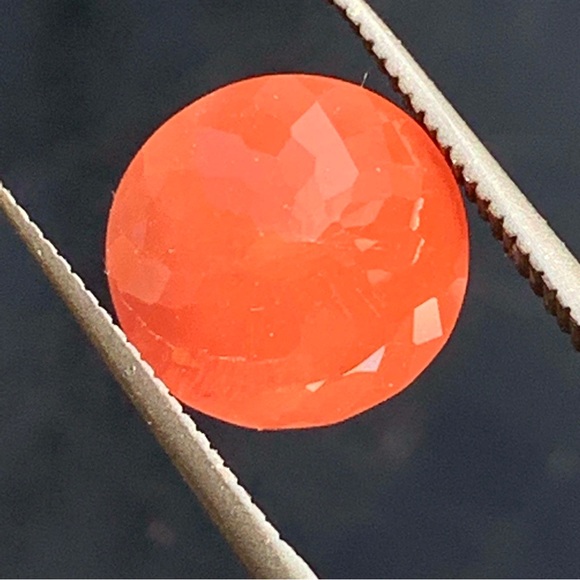 8.54Ct Natural Reddish Orange Andesine Labradorite Congo Lot - Picture 6 of 17